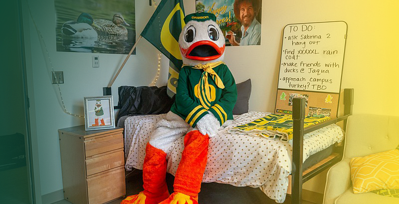 duck in the dorms