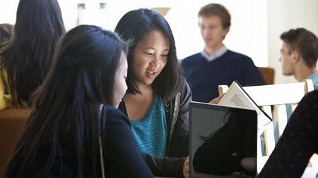 Students Sharing Information
