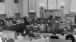 moot court in fenton hall